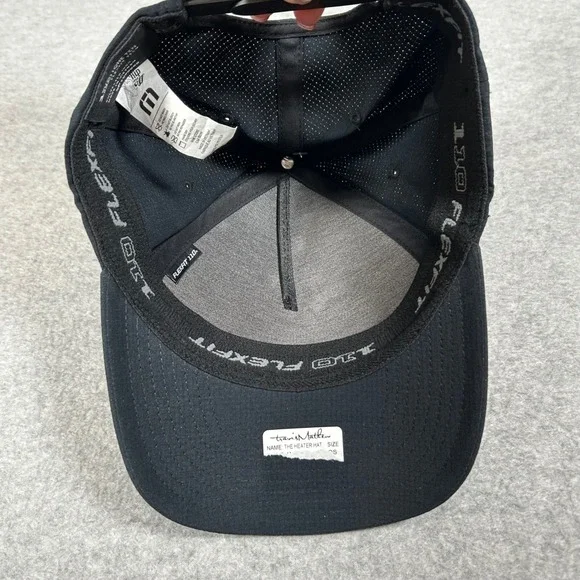 Travis Mathew The Heater Hat Black Flexfit 110 Adjustable Golf Cap - Picture 4 of 6